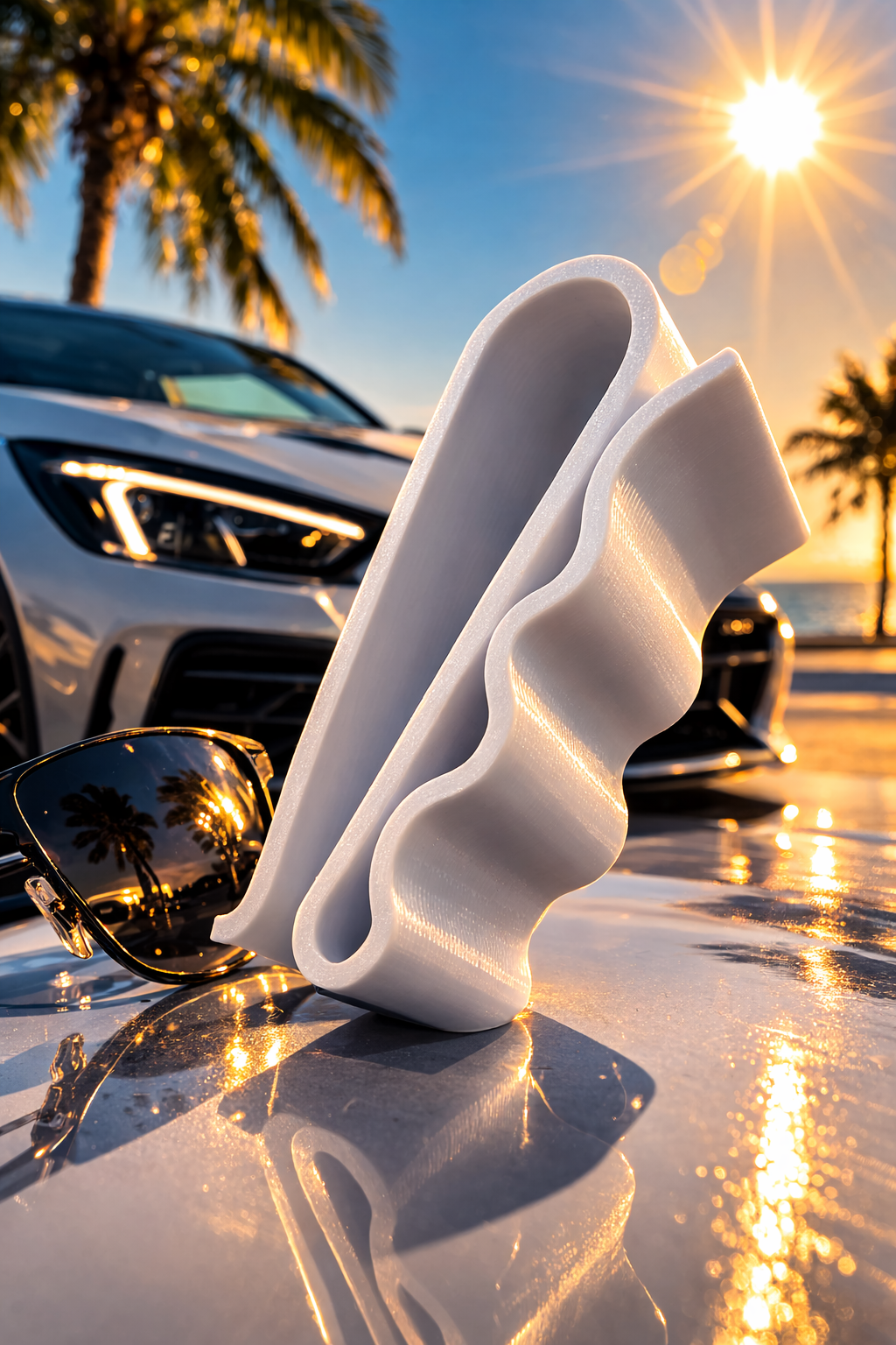 Sonnenbrillenhalter fürs Auto – Ansicht 1